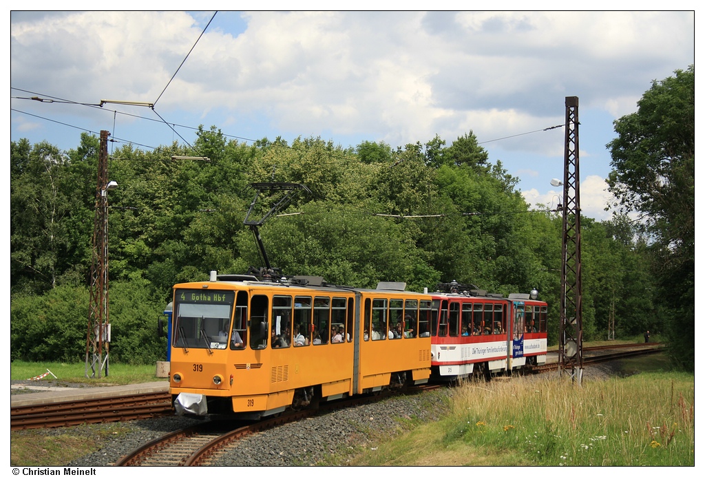 Гота, Tatra KT4DC № 319