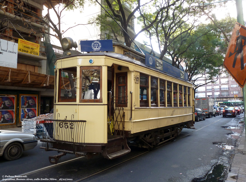 Buenos Aires, 2-axle motor car nr. 652