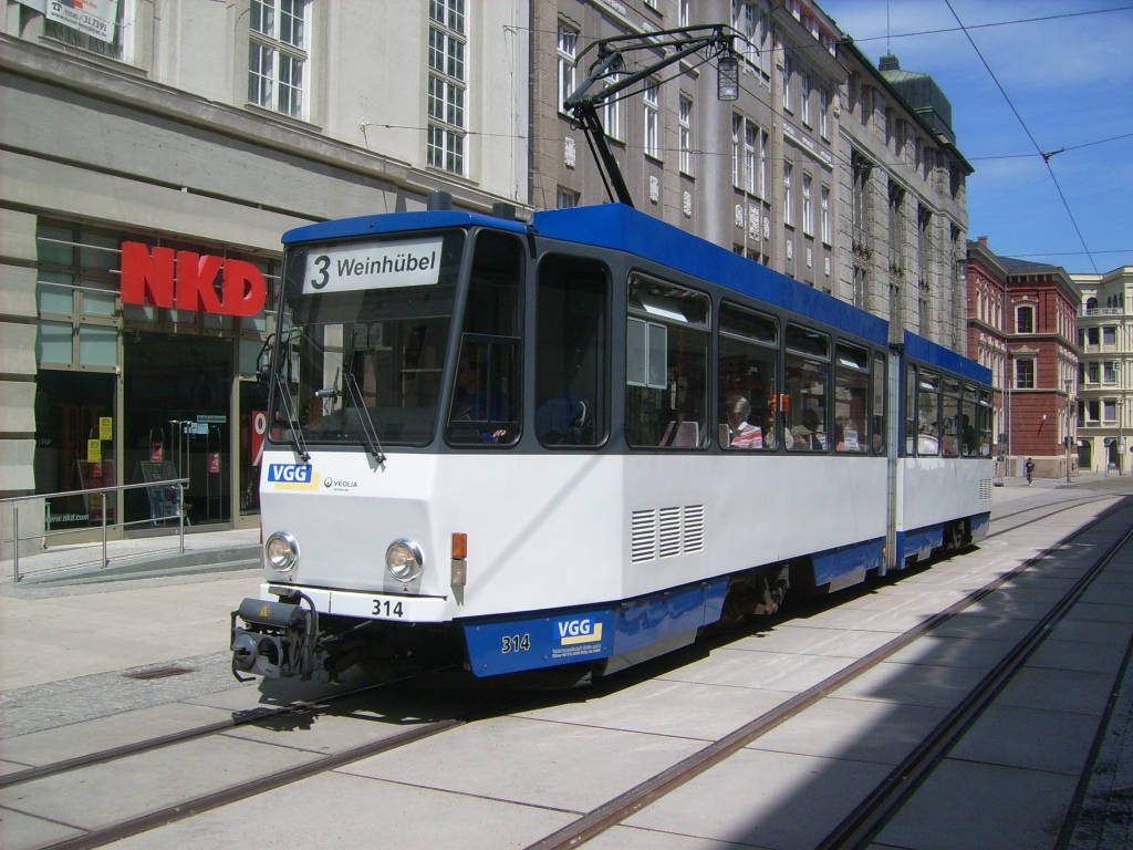 Гёрлиц, Tatra KT4DC № 314