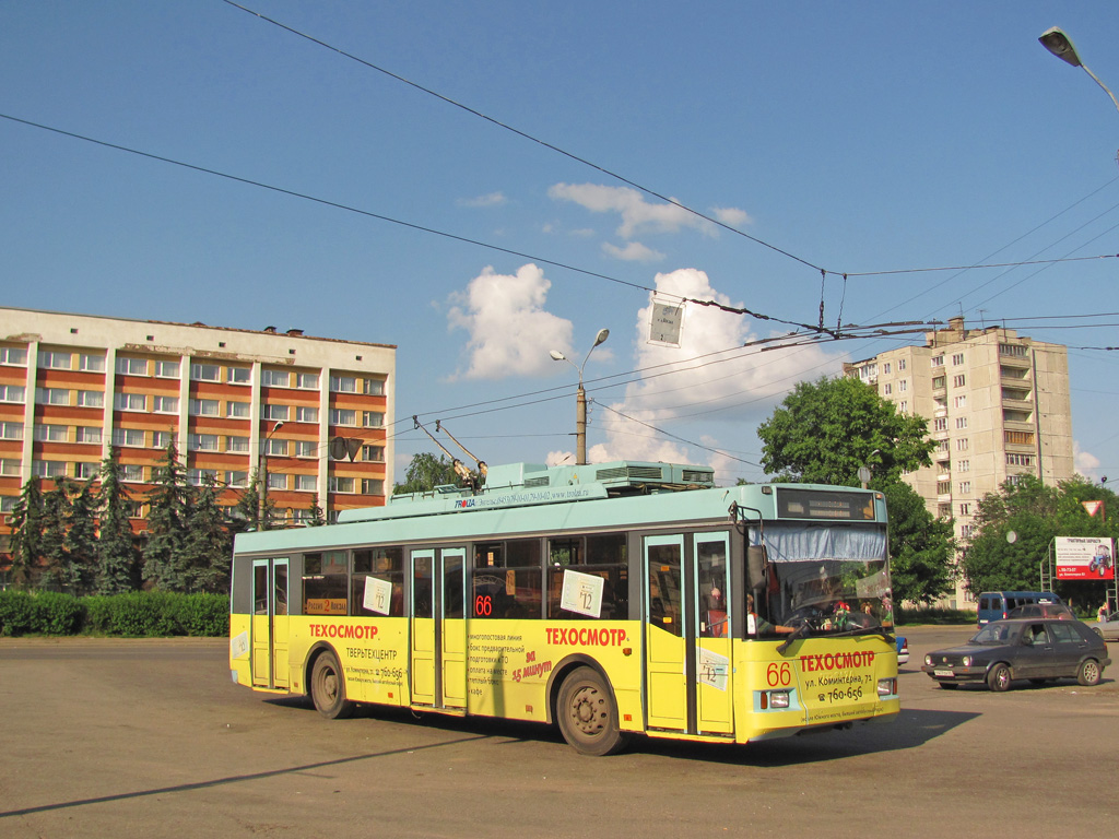 Тверь, Тролза-5275.05 «Оптима» № 66; Тверь — Троллейбусные конечные станции и разворотные кольца