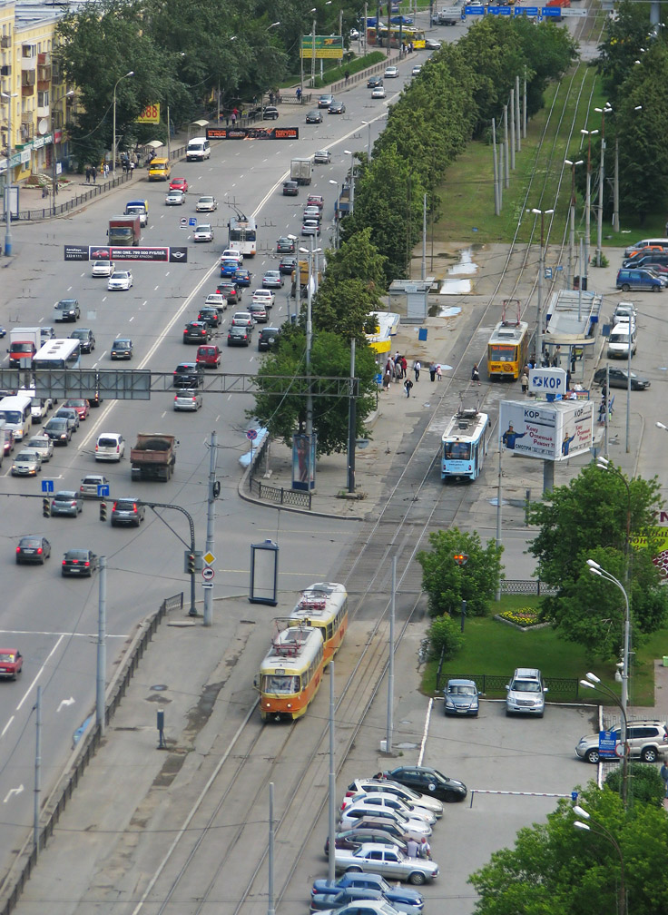 Екатеринбург — Трамвайные линии Екатеринбург — Трамвайные линии
