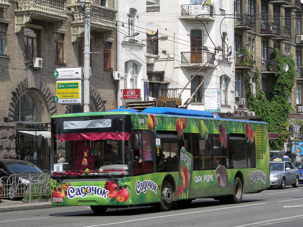 Киев, ЛАЗ E183D1 № 3906