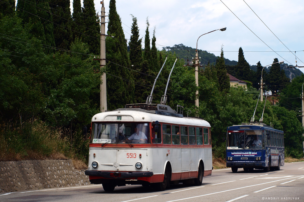 Крымскі тралейбус, Škoda 9Tr19 № 5513