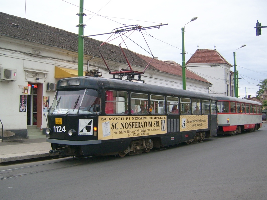 Арад, Tatra T4D № 1124