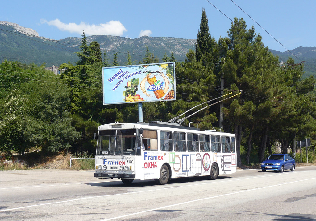 Крымский троллейбус, Škoda 14Tr11/6 № 8151