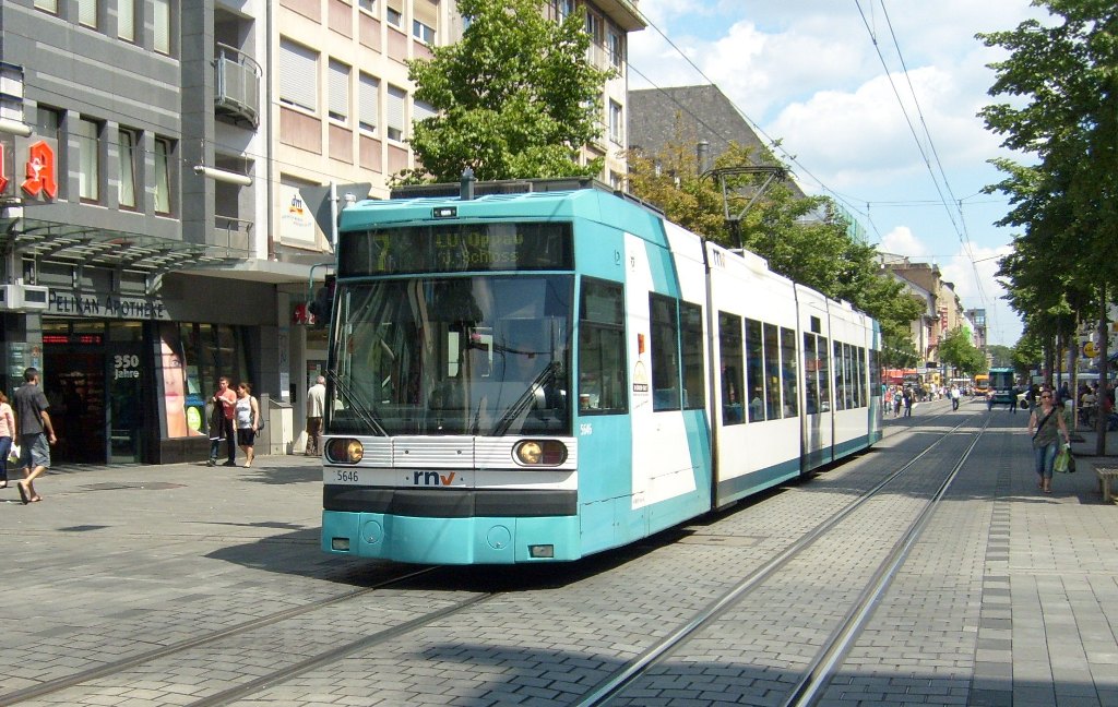 Rhein-Neckar, Duewag 6MGT č. 646