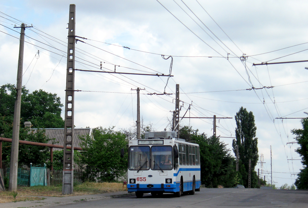 Кривой Рог, ЮМЗ Т2 мод. 7 № 655