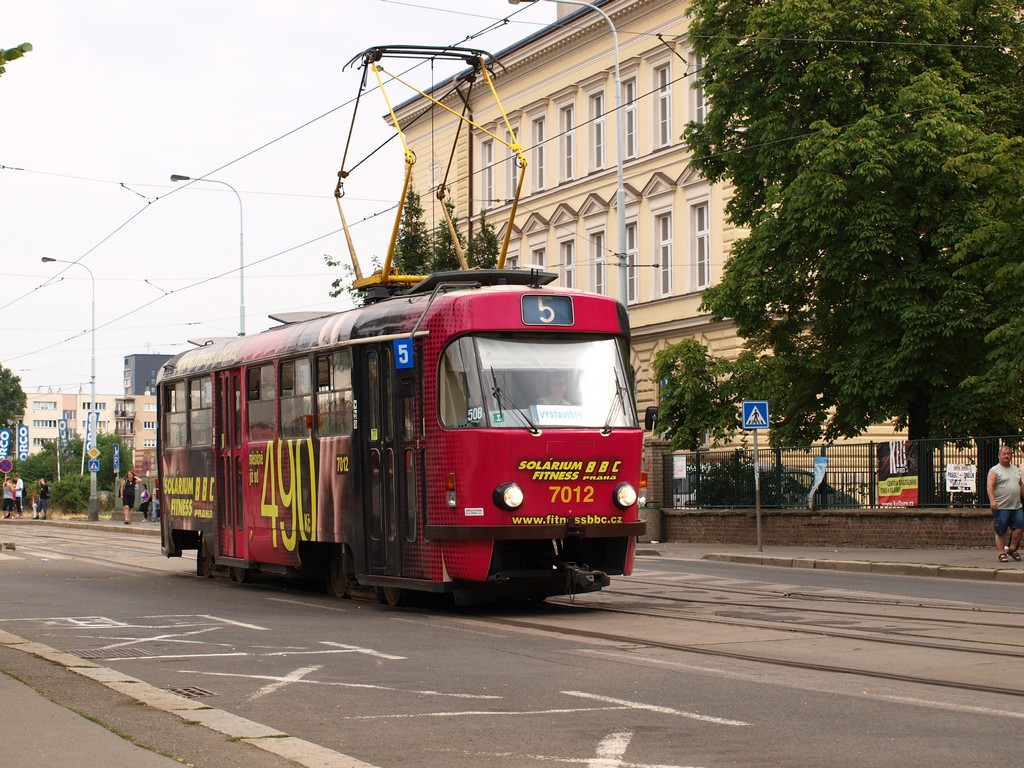Прага, Tatra T3SU № 7012