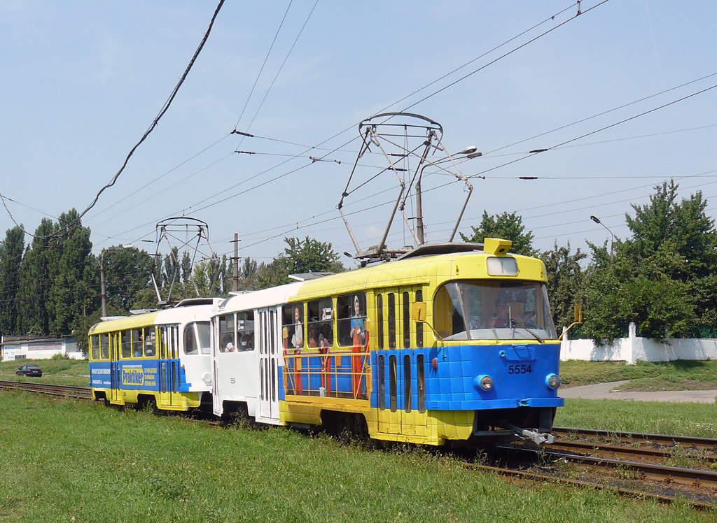 Киев, Tatra T3SU № 5554