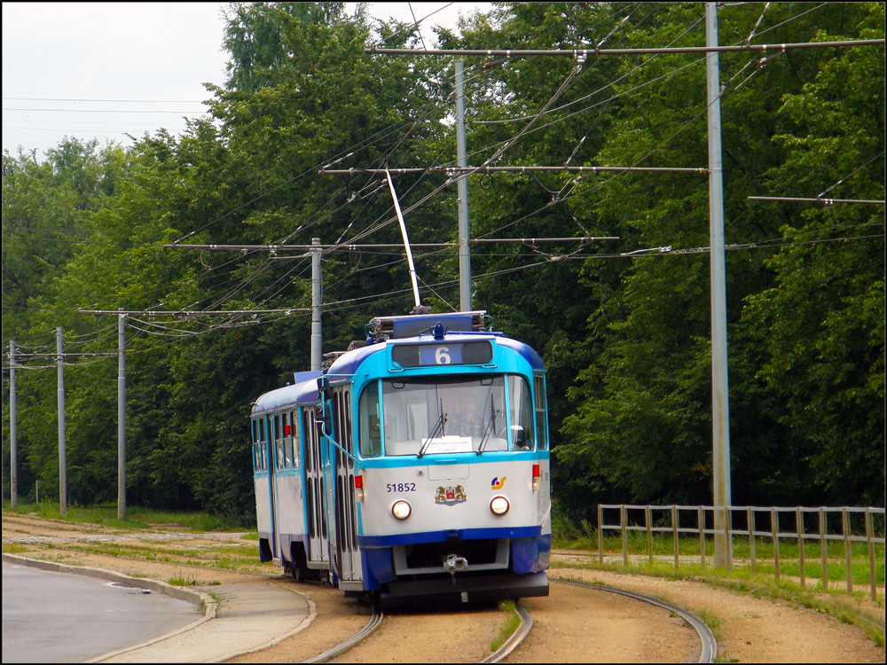 Рига, Tatra T3A № 51852