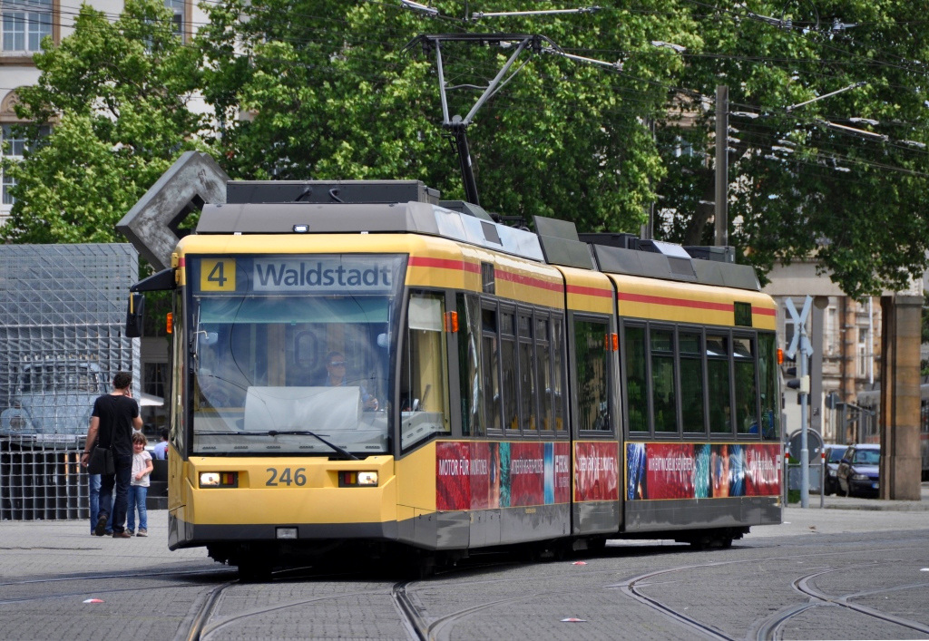 Карлсруэ, Siemens GT6-70DN № 246