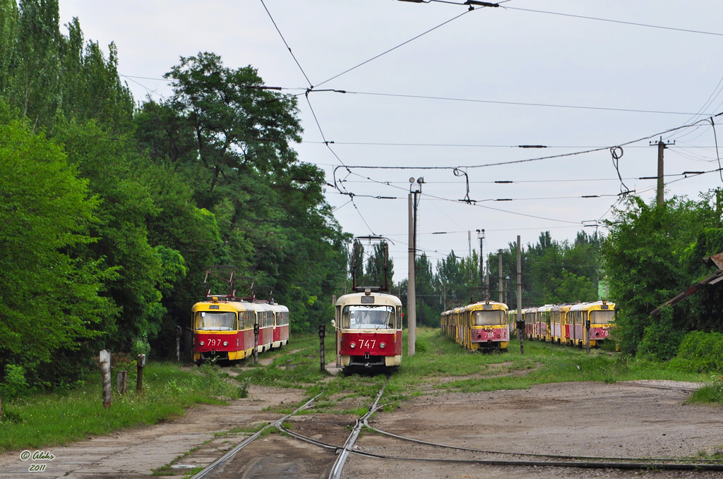 Zaporižia, Tatra T3SU nr. 797; Zaporižia, Tatra T3SU nr. 747
