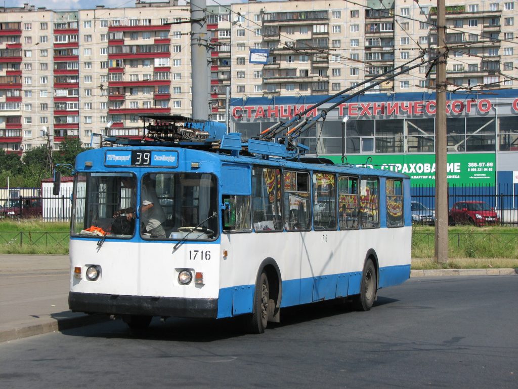 Санкт-Петербург, ЗиУ-682В-012 [В0А] № 1716