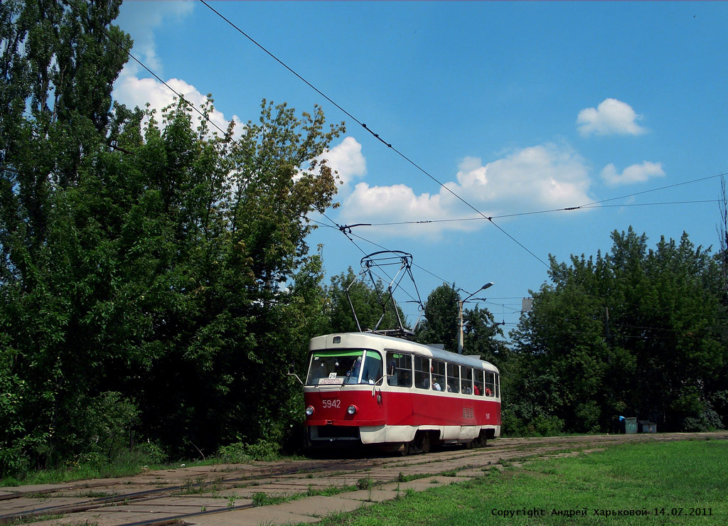 Киев, Tatra T3SU № 5942