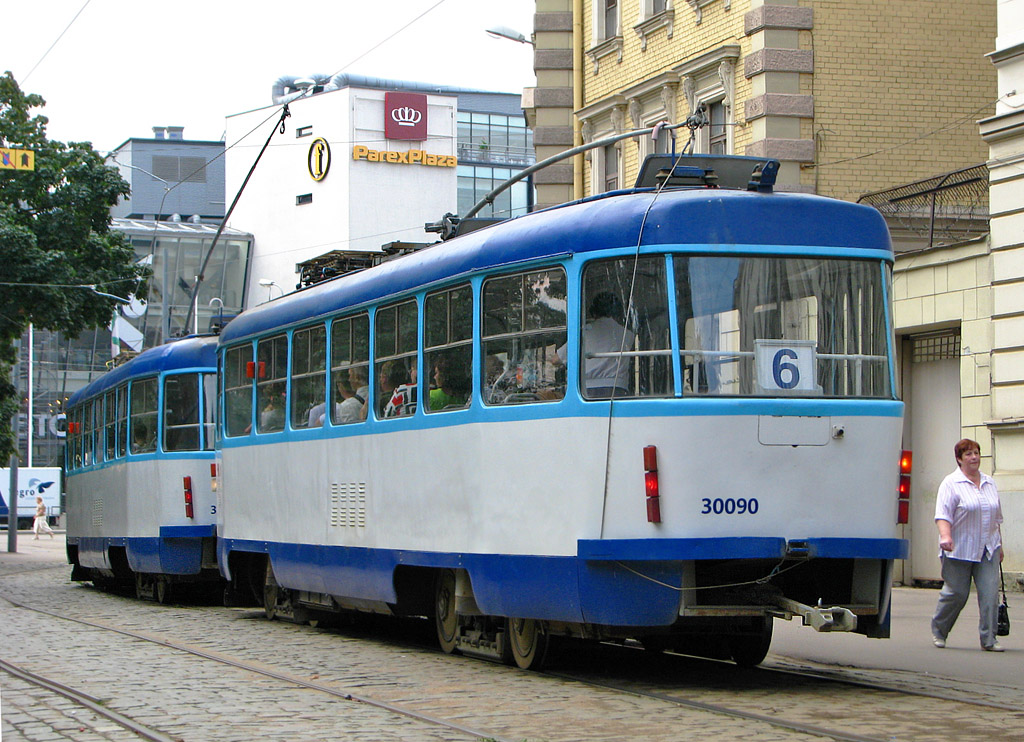 Рига, Tatra T3A № 30090