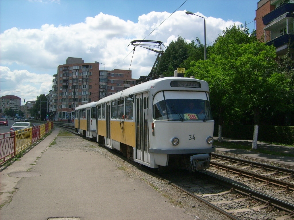 Oradea, Tatra T4D-MI № 34 Oradea, Tatra T4D-MI № 34