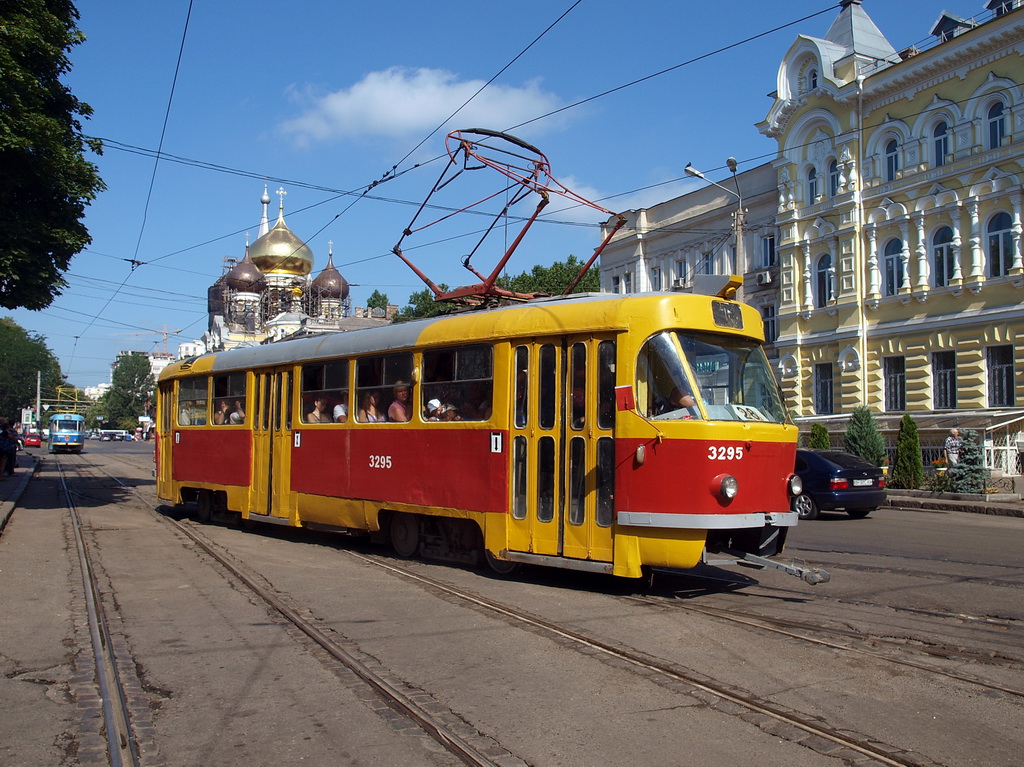 Одесса, Tatra T3SU № 3295