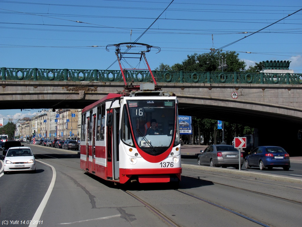 Санкт-Петербург, 71-134А (ЛМ-99АВН) № 1376