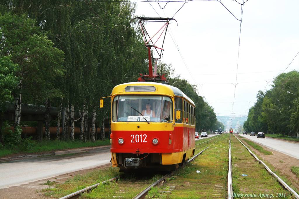 Уфа, Tatra T3D № 2012