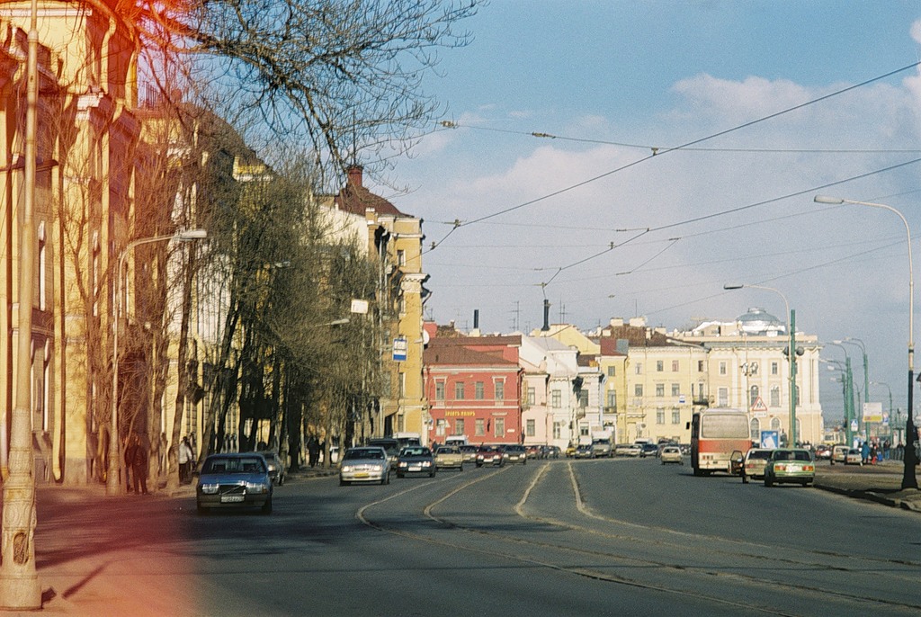 Saint-Pétersbourg — Tram lines and infrastructure