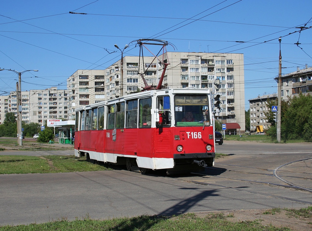 Ангарск, 71-605А № 166 Ангарск, 71-605А № 166