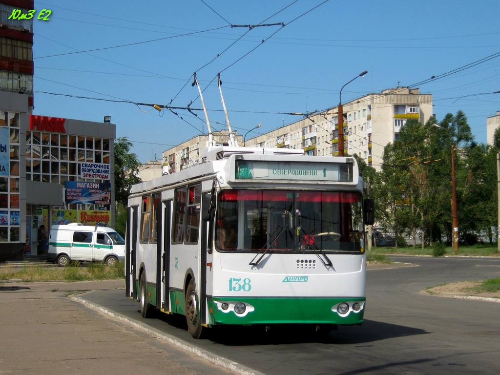 Sievierodonetsk, Dnipro E187 # 138 Sievierodonetsk, Dnipro E187 # 138