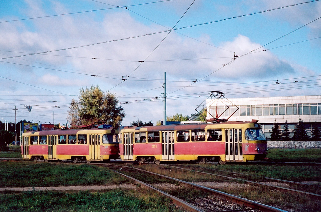 Нижний Новгород, Tatra T3SU № 2609; Нижний Новгород, Tatra T3SU № 2608