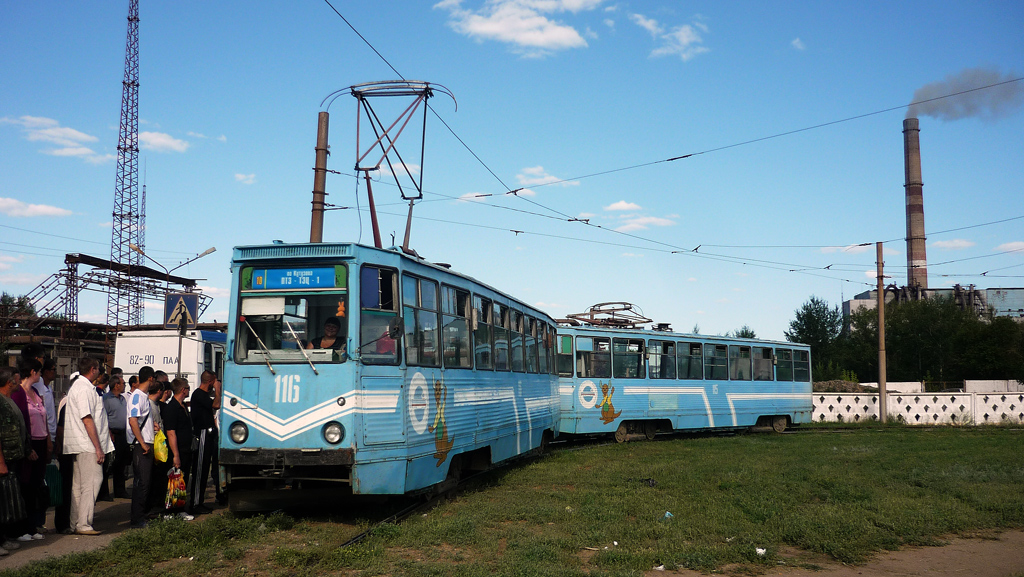 Павлодар, 71-605 (КТМ-5М3) № 116; Павлодар, 71-605 (КТМ-5М3) № 115