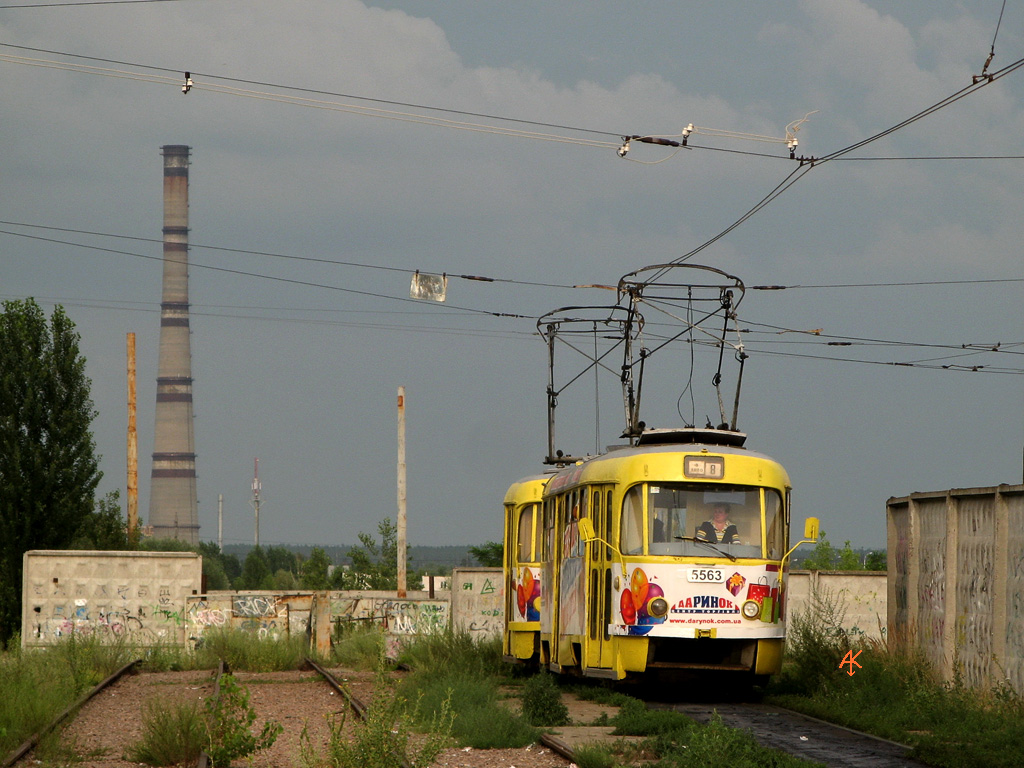 Киев, Tatra T3SU № 5563