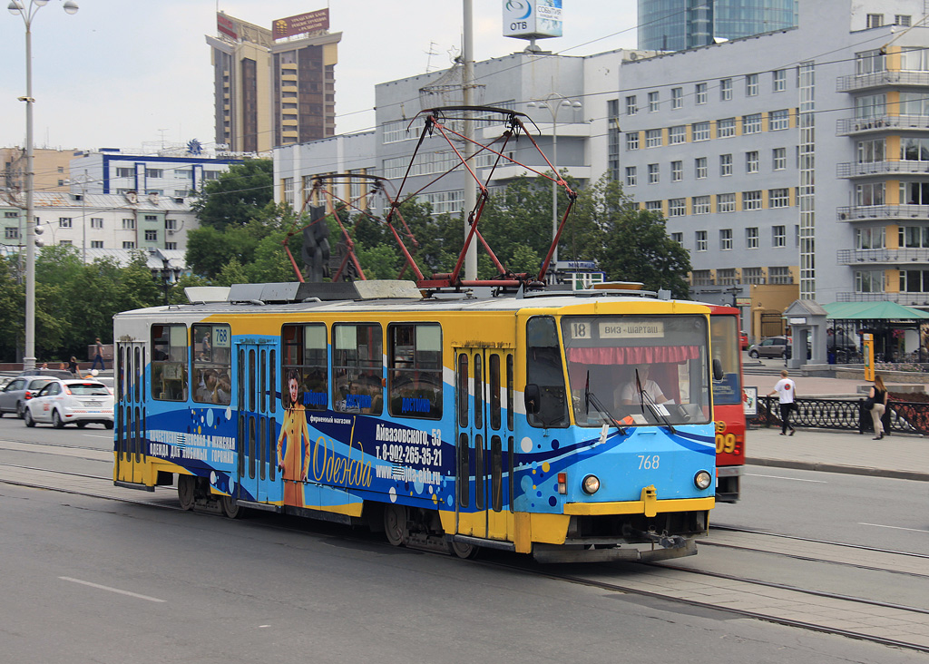 Yekaterinburg, Tatra T6B5SU Br. 768