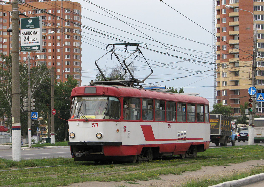 Тула, Tatra T3SU (двухдверная) № 57