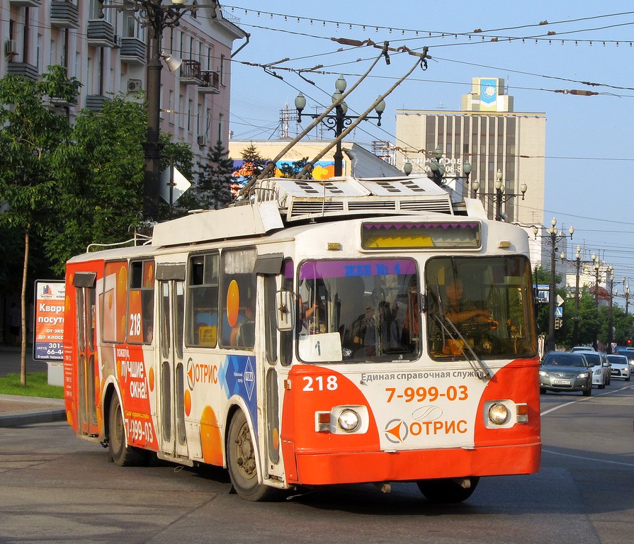 Хабаровск, БТЗ-5276-01 № 218