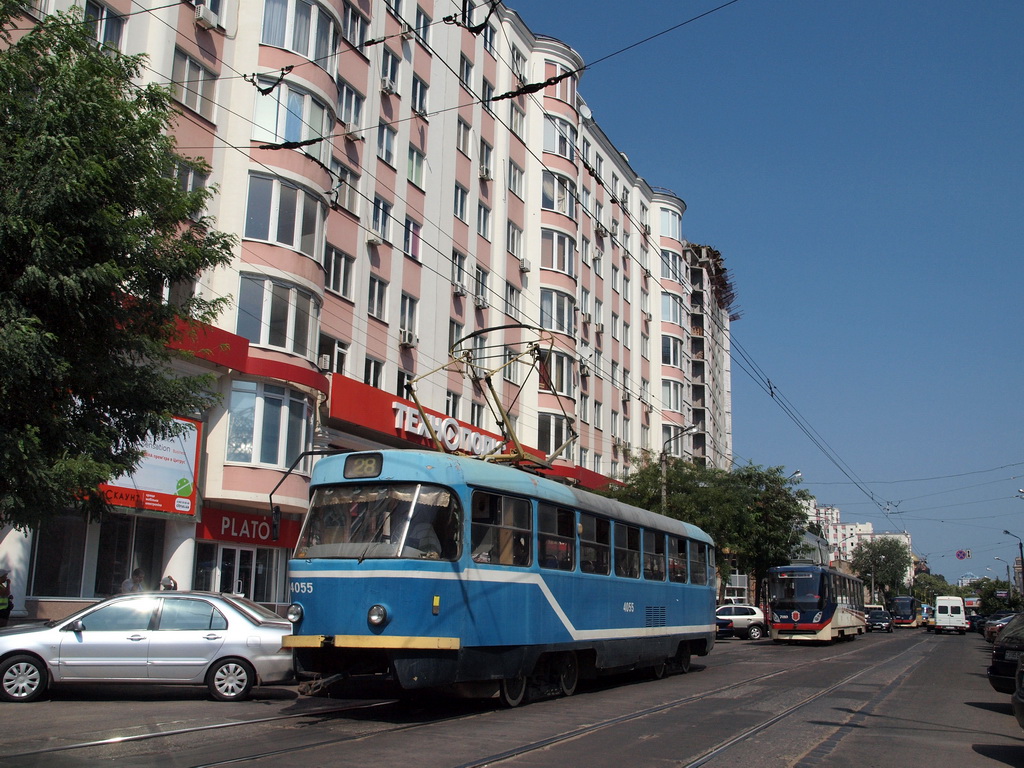 Одесса, Tatra T3R.P № 4055