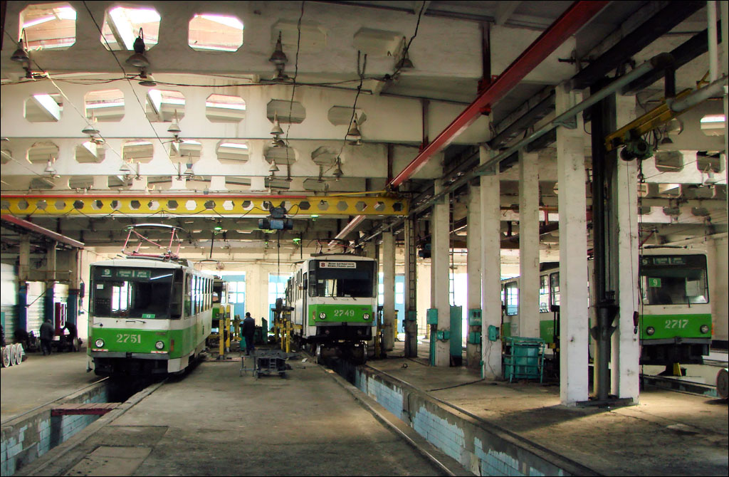 Tashkent, Tatra T6B5SU č. 2751; Tashkent, Tatra T6B5SU č. 2749; Tashkent, Tatra T6B5SU č. 2717; Tashkent — Miscellaneous photos