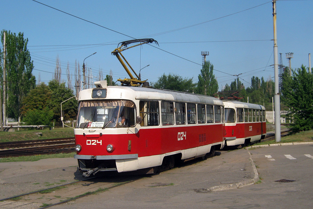 Krivijriha, Tatra T3SU № 024