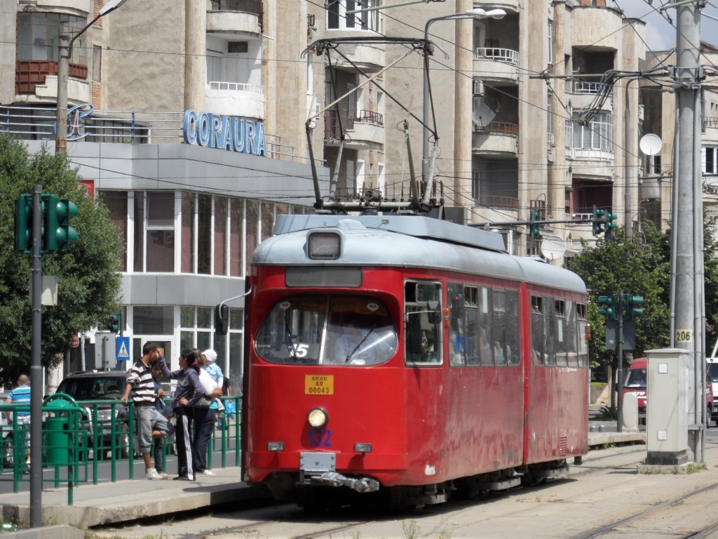 Арад, Duewag GT6 № 0132