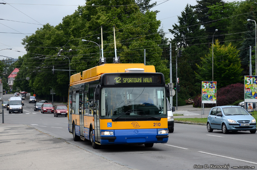 Злин, Škoda 24Tr Irisbus Citybus № 210