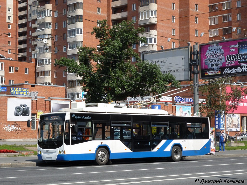 Санкт-Петербург, ВМЗ-5298.01 «Авангард» № 4211