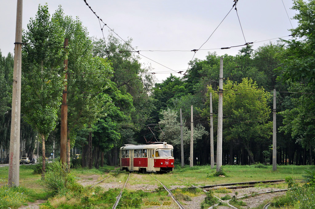 Запорожье, Tatra T3SU № 716