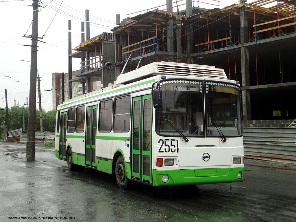 Челябинск, ЛиАЗ-5280 (ВЗТМ) № 2551