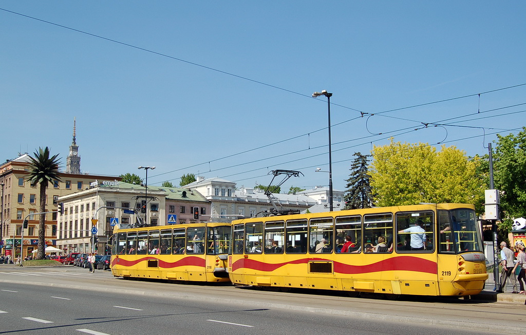 Варшава, Konstal 105N2k/2000 № 2119