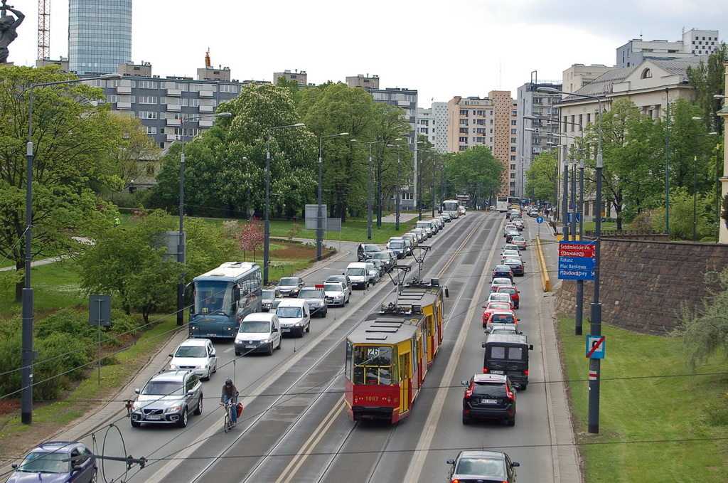 Варшава, Konstal 105Na № 1083