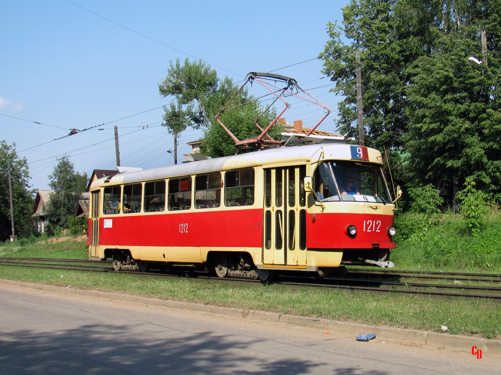 Ижевск, Tatra T3SU (двухдверная) № 1212