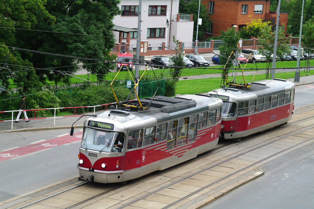 Прага, Tatra T3R.PLF № 8255