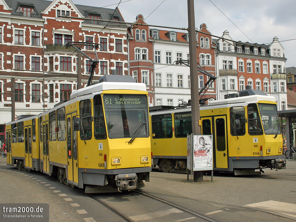Берлин, Tatra KT4DM № 6069; Берлин, Tatra KT4DM № 6146