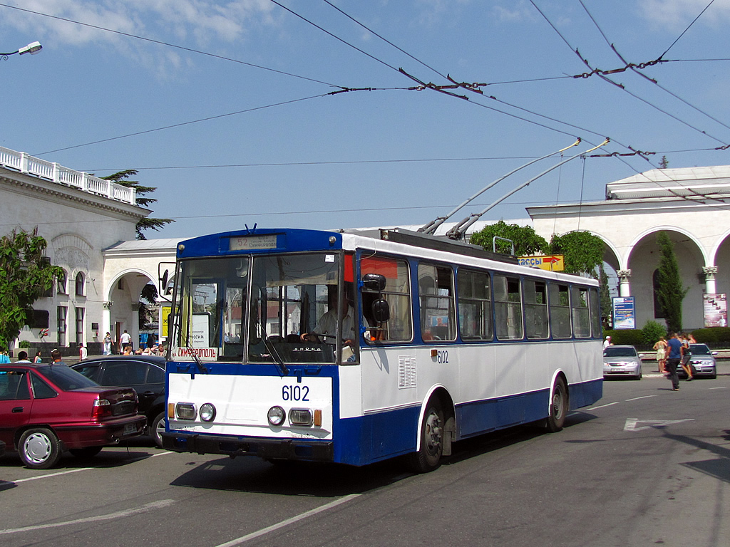 Крымский троллейбус, Škoda 14Tr89/6 № 6102