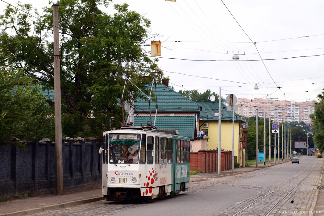 Львов, Tatra KT4SU № 1047