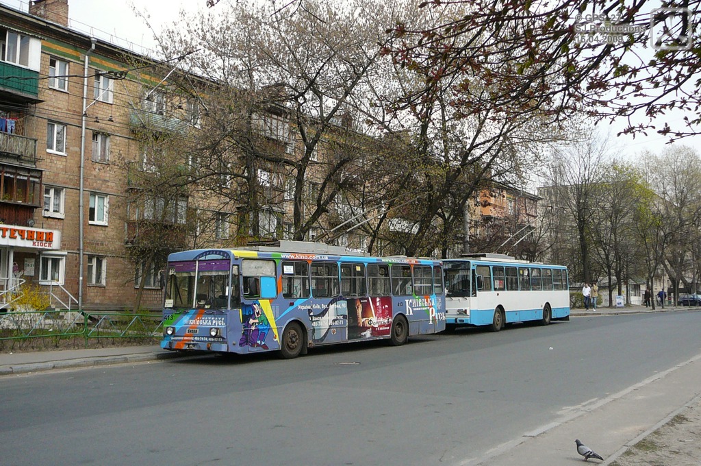 Kiev, Škoda 14Tr17/6M N°. 413