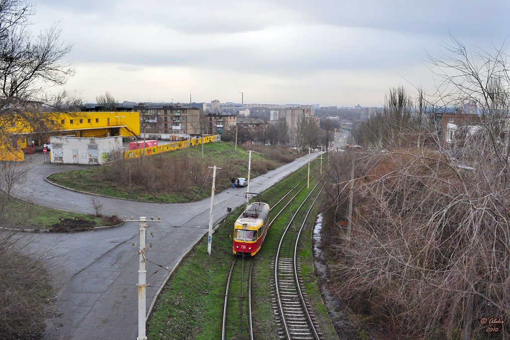 Запорожье, Tatra T3SU № 716