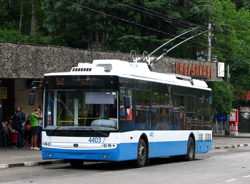 Крымский троллейбус, Богдан Т70115 № 4403